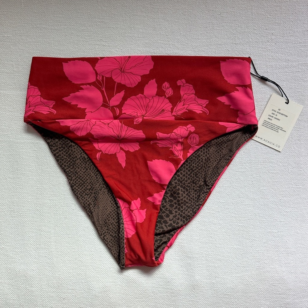 Acacia swimwear - Echo Bottom XL in Ahunui print
